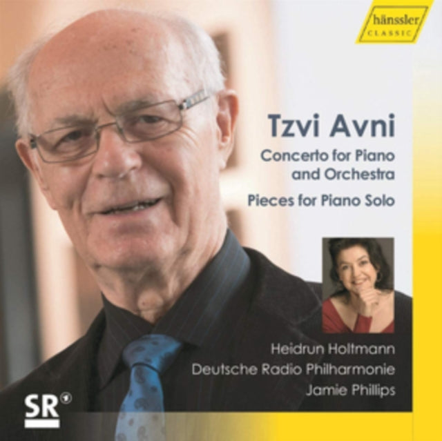 Holtmann / Phillips / Drp - Tzvi Avni: Concerto For Piano And Orchestra / Pieces For Piano Solo (CD)