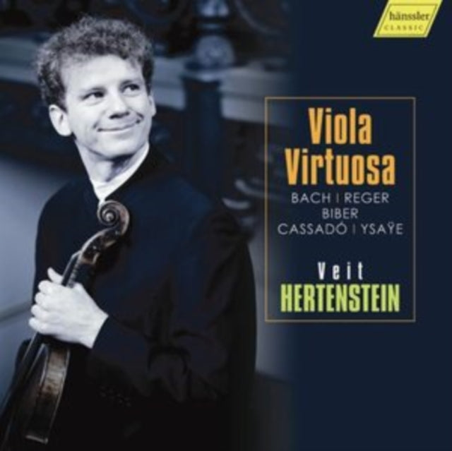 Veit Hertenstein - Johann Sebastian Bach / Max Reger / Heinrich Ignaz Franz Biber / Gaspar Cassado / Eugene Ysaye: Viola Virtuosa (CD)