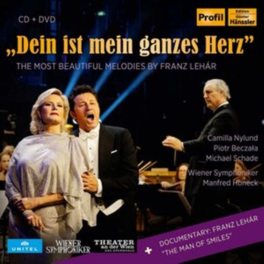 Wiener Symphoniker - Franz Lehar: The Most Beautiful Melodies By Franz Lehar (CD + DVD)