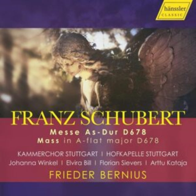 Hofkapelle Stuttgart / Kammerchor Stuttgart / Johanna Winkel / Elvira Bill / Florian Sievers / Arttu Kataja - Franz Schubert: Mass In A-Flat Major D678 (CD)