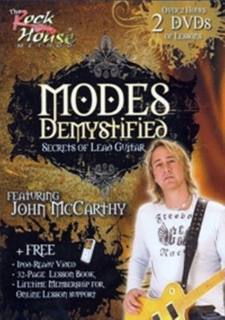 John Mccarthy - Rock House Method  Modes Demystified (DVD)