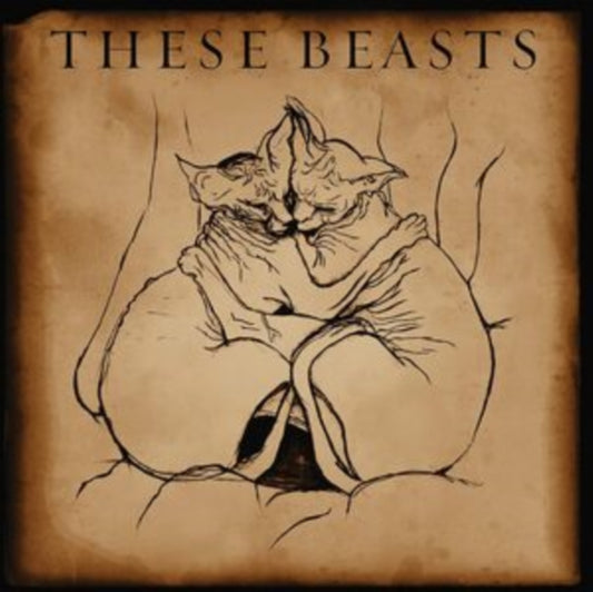 These Beasts - These Beasts (Clear Oxblood/Aqua Splatter Vinyl) (Vinyl)