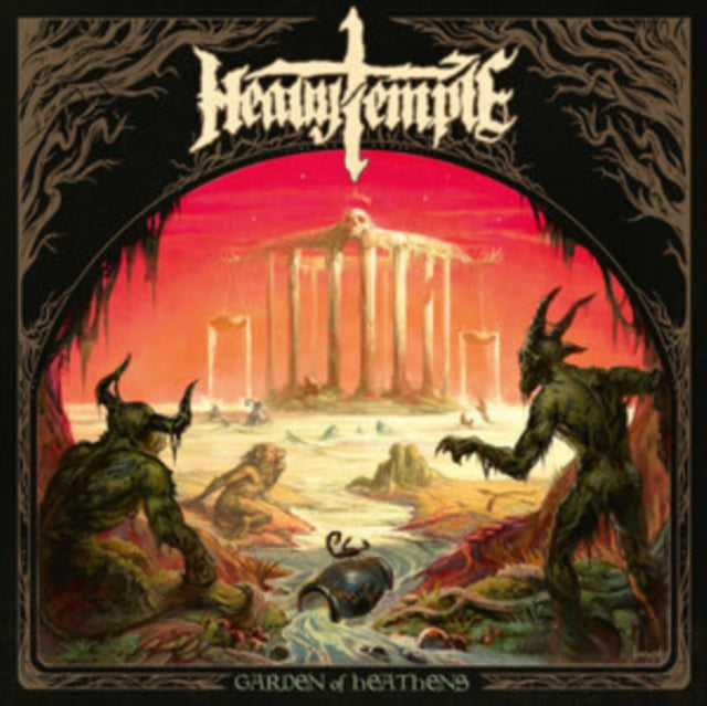 Heavy Temple - Garden Of Heathens (Yellow/Black/Red Voodoo Marbled Vinyl) (Vinyl)