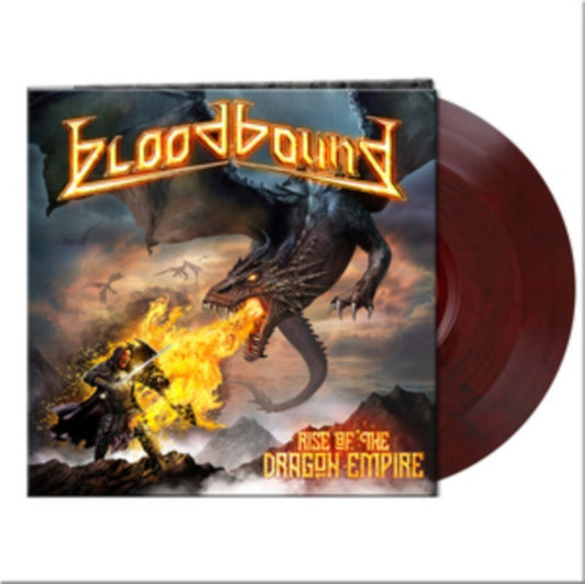 Bloodbound - Rise Of The Dragon Empire (Clear Red/Black Marbled Vinyl) (Vinyl)