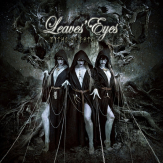 Leaves Eyes - Myths Of Fate (White/Black Marbled Vinyl) (Vinyl)