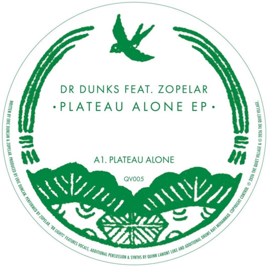 Dr Dunks - Plateau Alone EP (Feat. Zopelar) (Vinyl)
