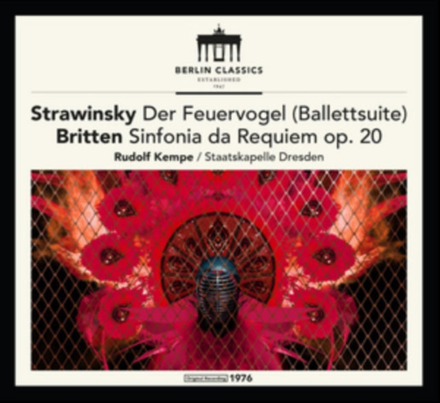 Staatskapelle Dresden / Rudolf Kempe - Stravinsky: The Firebird / Britten: Sinfonia Da Requiem (CD)
