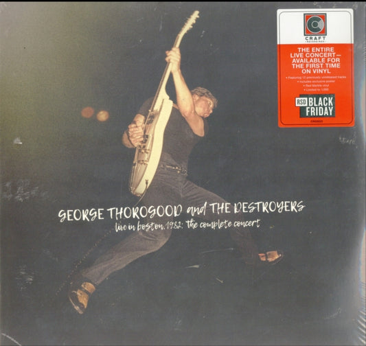 George Thorogood & The Destroyers - Live In Boston 1982: The Complete Concert (Deluxe Edition) (Red Marble Vinyl) (Black Friday 2020) (Vinyl)