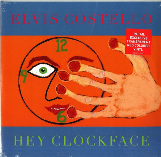 Elvis Costello - Hey Clockface (Transparent Red Vinyl) (Vinyl)