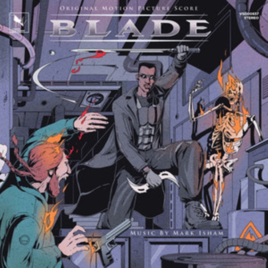 Mark Isham - Blade - Original Motion Picture Score (Deluxe Edition) (Translucent Red Vinyl) (Vinyl)