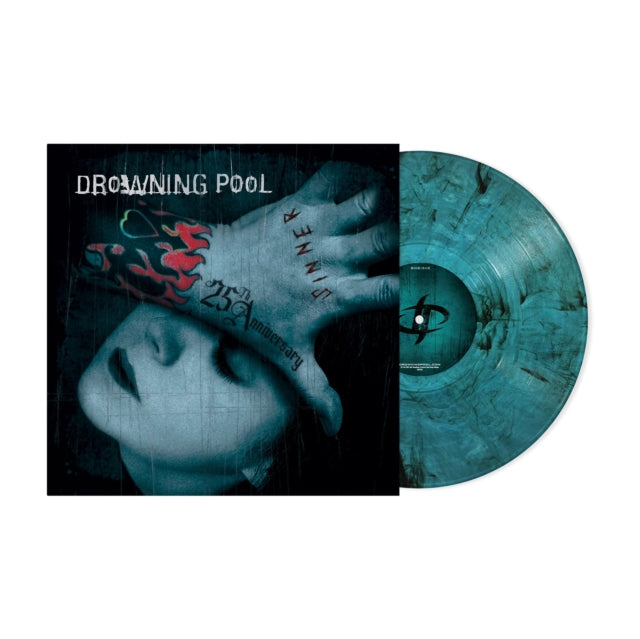 Drowning Pool - Sinner (25th Anniversary) (Limited Edition) (Sea Blue Smoke Vinyl) (Vinyl)