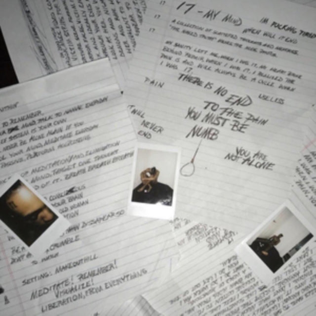 Xxxtentacion - 17 (Marbled White & Black Vinyl) (Vinyl)