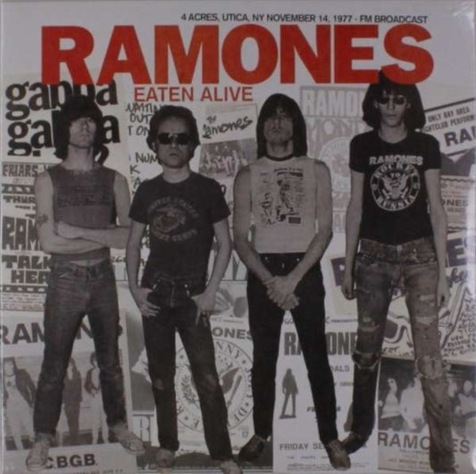 Ramones - Eaten Alive: Live A The 4 Acres Utica Ny 1977 - FM Broadcast (Red Vinyl) (Vinyl)