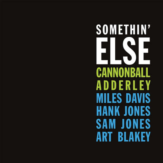Cannonball Adderley - Somethin Else (Royal Blue Vinyl) (Vinyl)