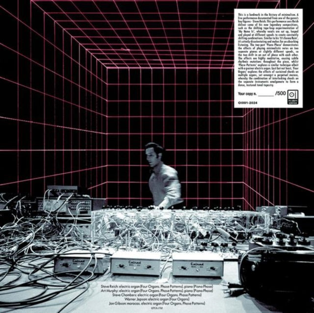 Steve Reich - Berkeley University Museum - November 7. 1970 (Vinyl)