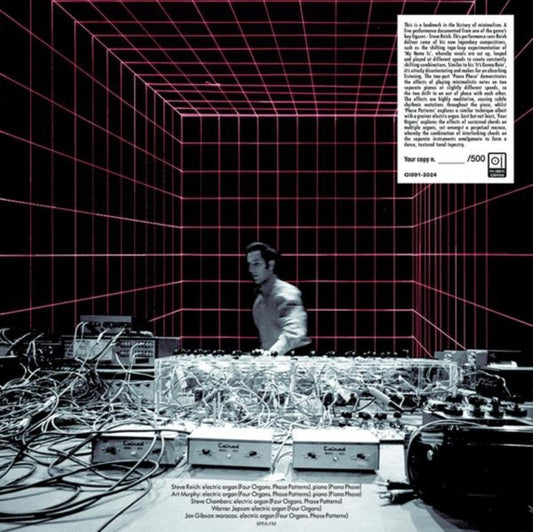 Steve Reich - Berkeley University Museum - November 7. 1970 (Vinyl)
