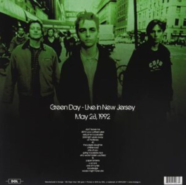 Green Day - Live In New Jersey May 28 1992 Wfmu-Fm (White Vinyl) (Vinyl)