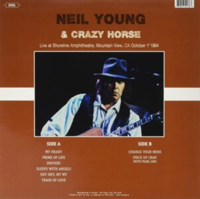 Neil Young & Crazy Horse - Live At Shoreline Amphitheatre Mountain View Ca October 1st 1994 (Green Vinyl) (Vinyl)