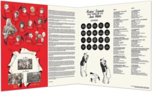Various Artists - Rockin' Legends Pay Tribute To Jack White (Coloured Vinyl) (Vinyl)