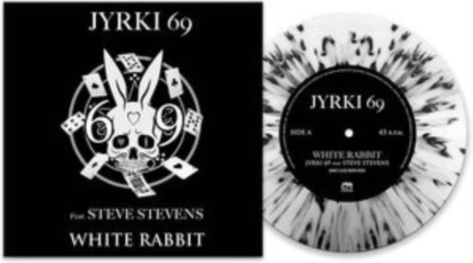Jyrki 69 - White Rabbit (Black/White Splatter Vinyl) (Vinyl Single)