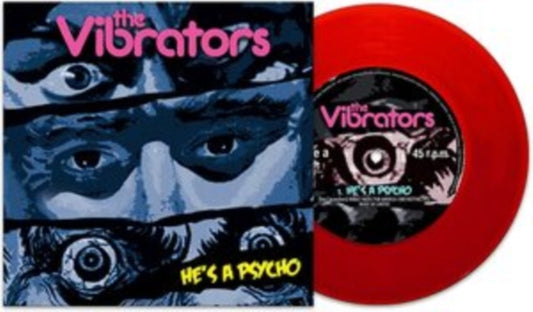 Vibrators - Hes A Psycho (Red Vinyl) (Vinyl)