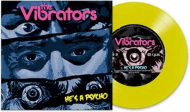 Vibrators - Hes A Psycho (Yellow Vinyl) (Vinyl)