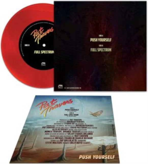 Pat Travers - Push Yourself (Red Vinyl) (Vinyl)