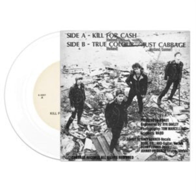 Kraut - Kill For Cash (White Vinyl) (7 inch Single)