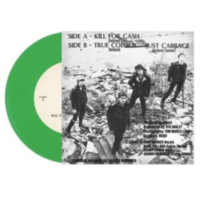 Kraut - Kill For Cash (Green Vinyl) (Vinyl Single)