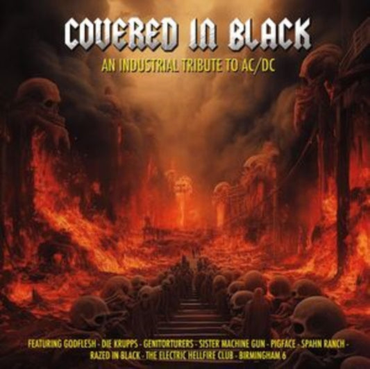 Various Artists - Covered In Black - An Industrial Tribute To AC/DC (Vinyl)