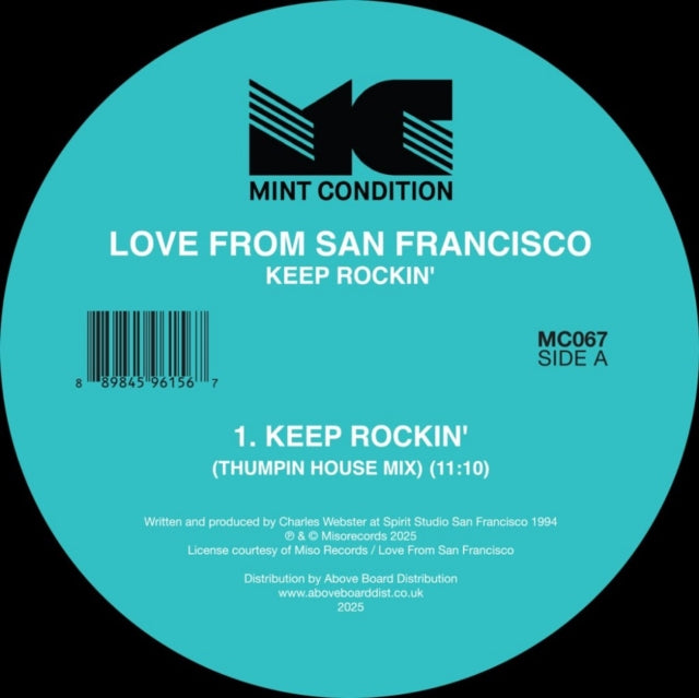 Love From San Francisco - Keep Rockin (Incl. Unreleased Mixes) (Vinyl)