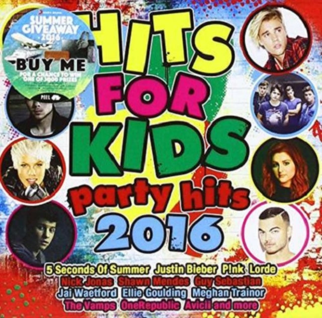 Various Artists - Hits For Kids: Party Hits 2016 (CD)