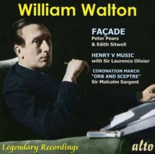 Edith Sitwell Etc / Olivier / Walton - Walton Facade / Henry V Excerpts Etc (CD)