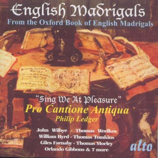 Pro Cantione Antiqua - English Madrigals From The Oxford Book (CD)