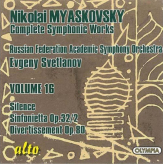 Evgeni Svetlanov / Russian Academic - Myaskovsky: Lyric Concertino / Svetlanov (CD)