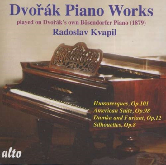 Radoslav Kvapil - Dvorak Pno Music On His Own Piano (CD)