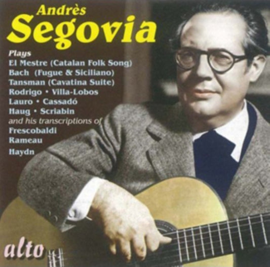 Andres Segovia - Segovia Plays Incl El Mestre (CD)