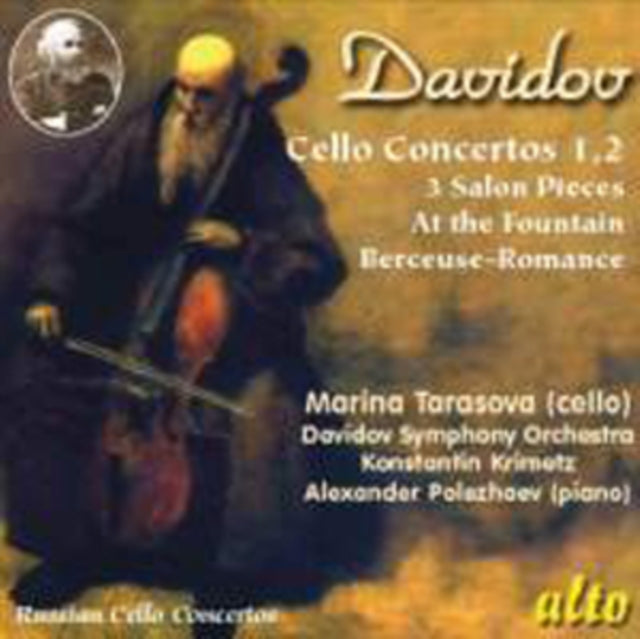 Marina Tarasova - Davydov Cello Concs 1.2 Etc / At The Fountain (CD)