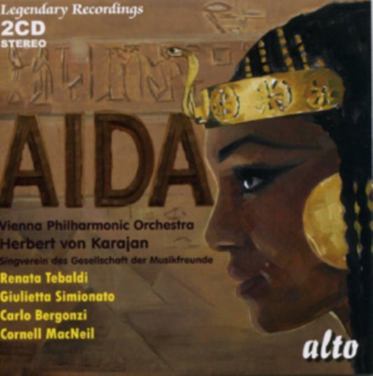 Tebaldi / Bergonzi / Vpo / Karajan - Verdi: Aida (Stereo) (CD)