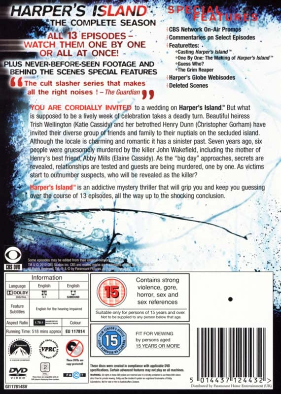 Harper's Island: The Complete Season (2009) (DVD) (Second-Hand)