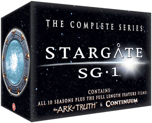 Stargate SG.1 - The Complete Series (All 10 Seasons Plus The Full Length Feature Films The Ark of Truth/Continuum) (DVD) (Second-Hand)