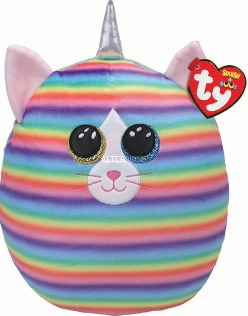 Ty - SquishaBoo Heather Cat 14 inch 