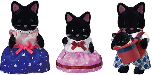 Sylvanian Families - Midnight Cat Family 