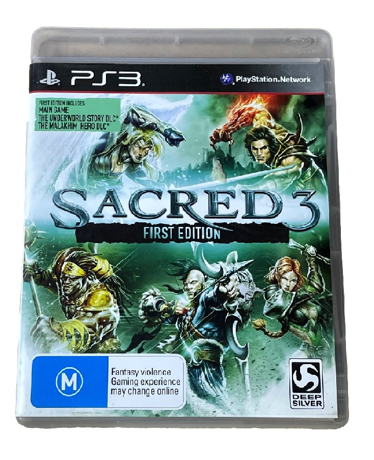 Sacred 3 - First Edition (OZ) (PS3)