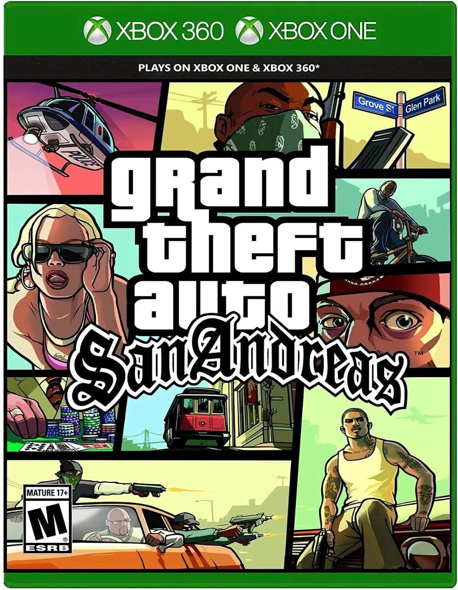 Grand Theft Auto San Andreas (US Import) (Multi Region) (Xbox 360)