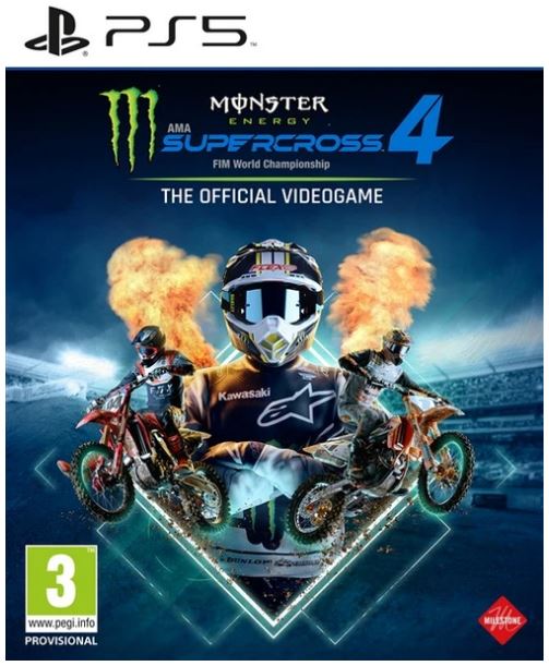 Monster Energy Supercross 4 : The Official Videogame (PS5)