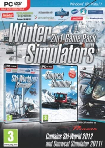 Winter Simulators (Ski World 2012 & Snowcat Simulator 2011) 2 in 1 Game Pack (PC)