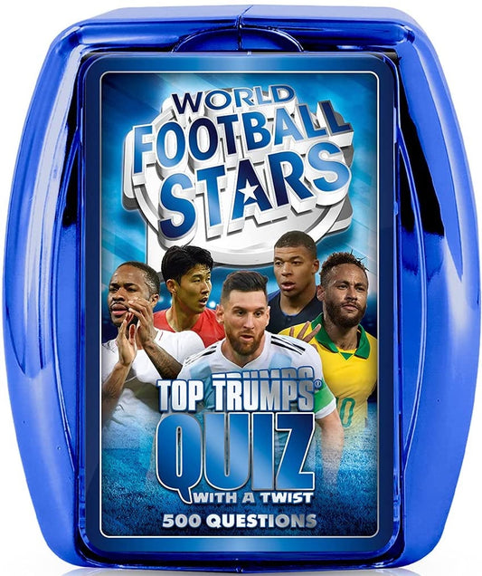 Top Trumps Card Game Quiz - World Football Stars