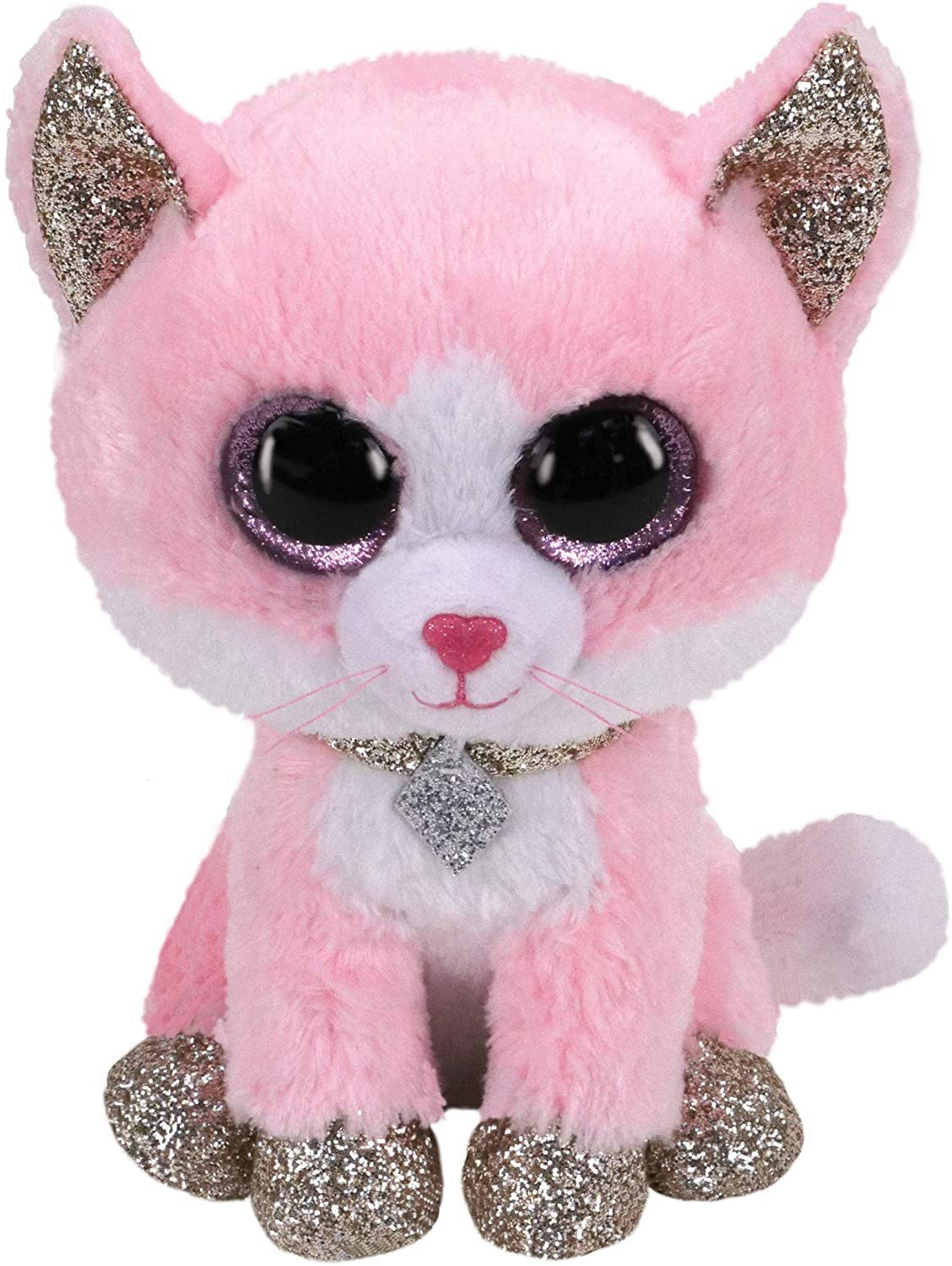 Ty - Boo Buddy - Fiona Pink Cat 