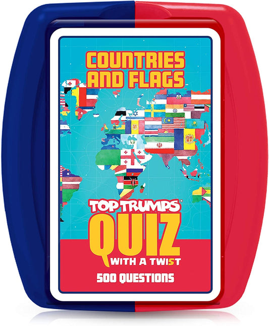Top Trumps Card Game Quiz - Countries and Flags